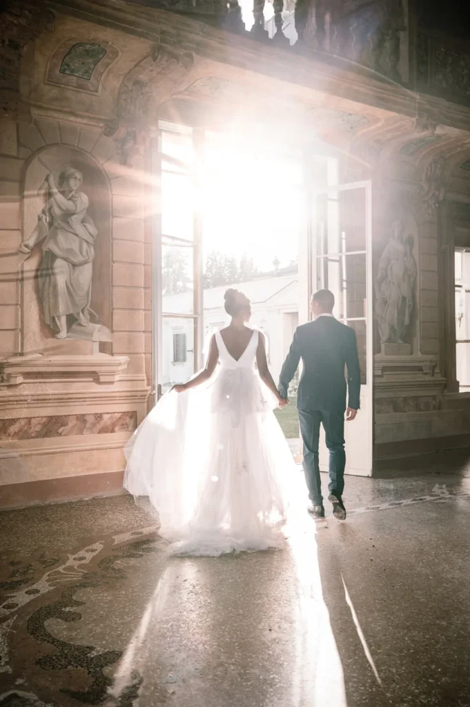 Villa Mosconi Bertani Hochzeitspaar
